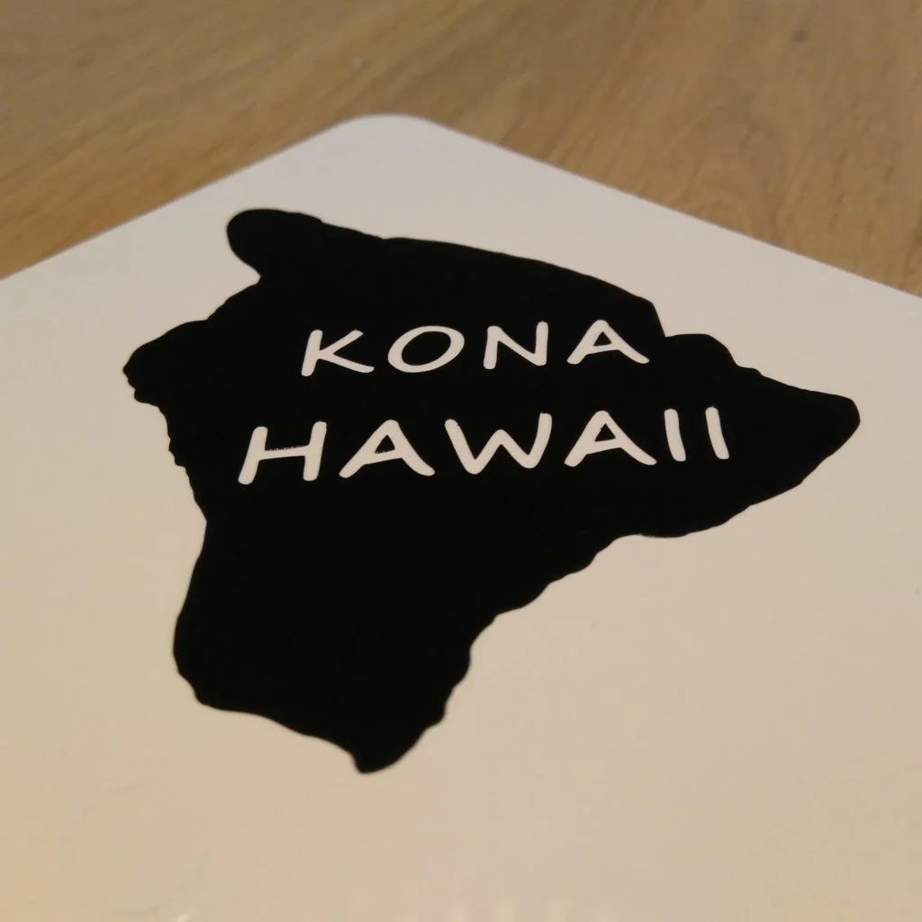 Aufkleber - Kona Hawaii