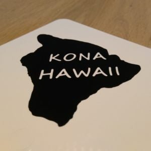 Aufkleber - Kona Hawaii