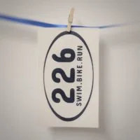 226 - Trimoo - Triathlon Aufkleber