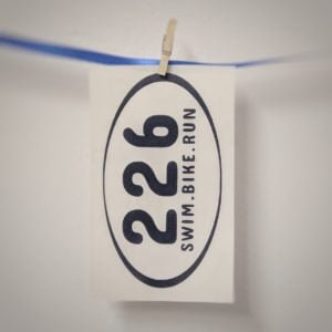 226 - Trimoo - Triathlon Aufkleber