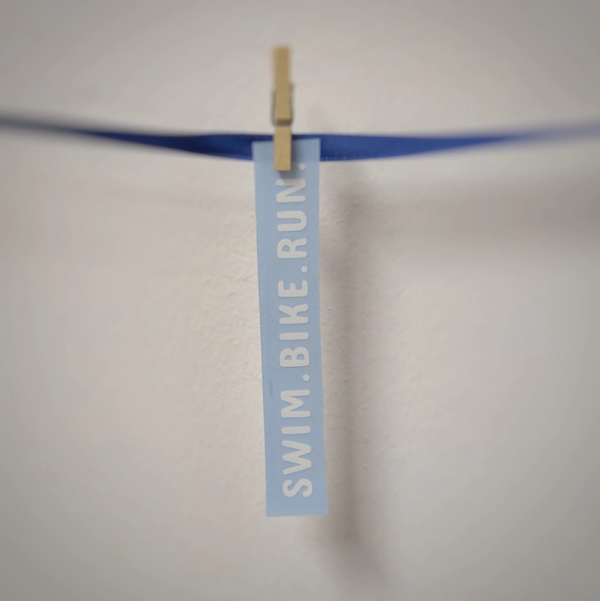 SWIM BIKE RUN 2 - Trimoo - Triathlon Aufkleber.