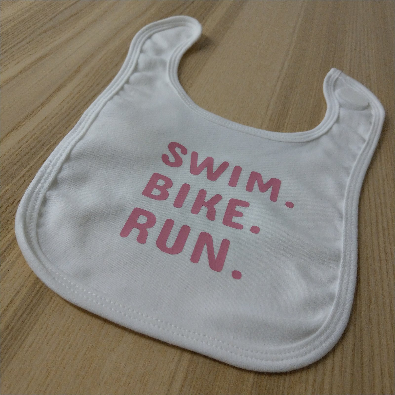 Babylätzchen Swim Bike Run